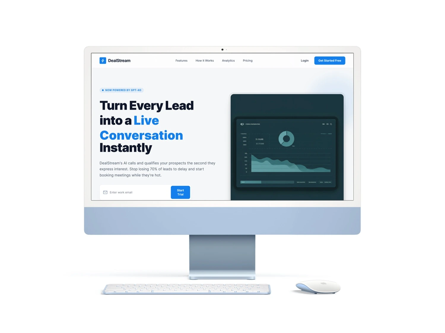 DealStream lead calling screen